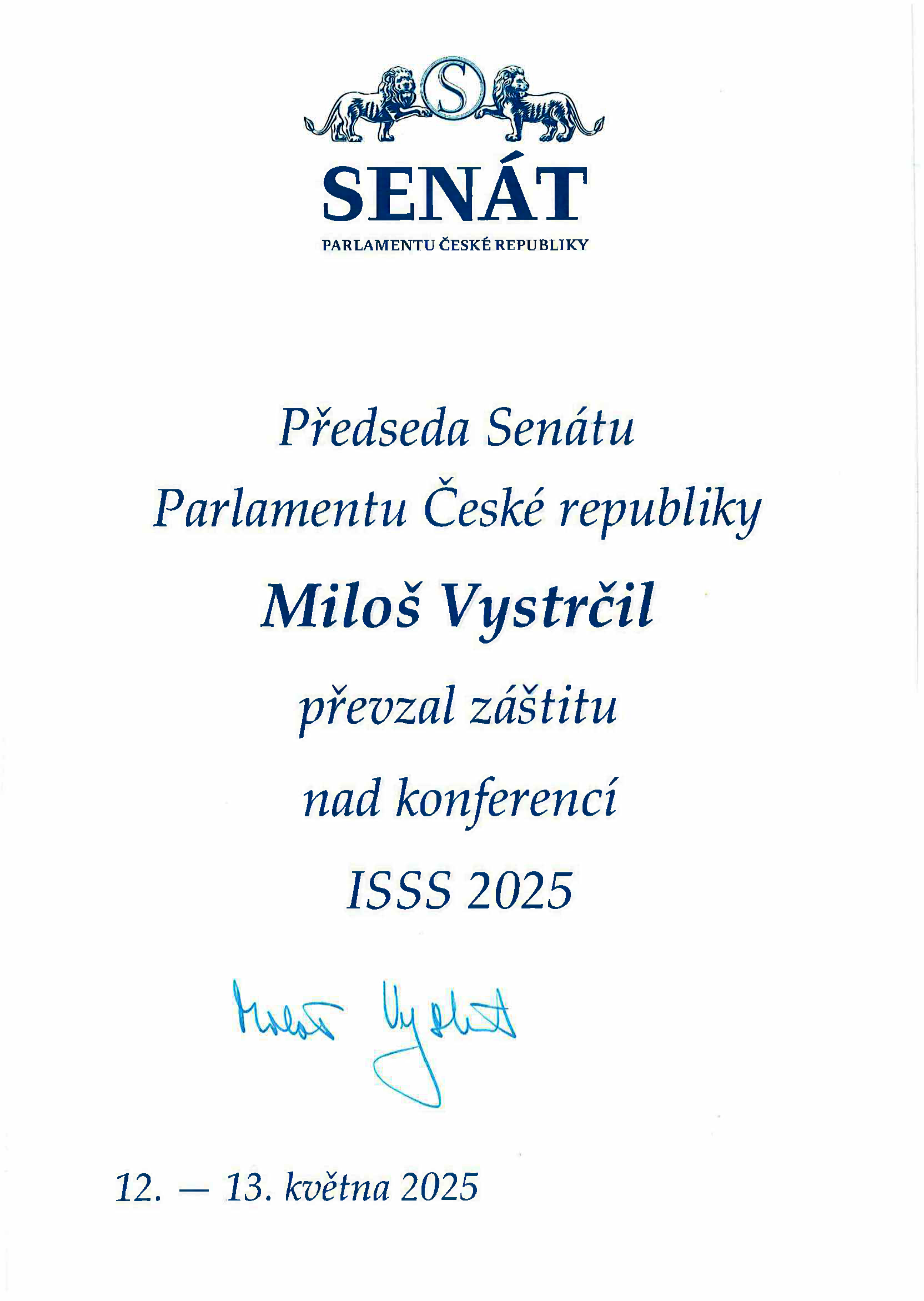 Miloš Vystrčil Miloš Vystrčil